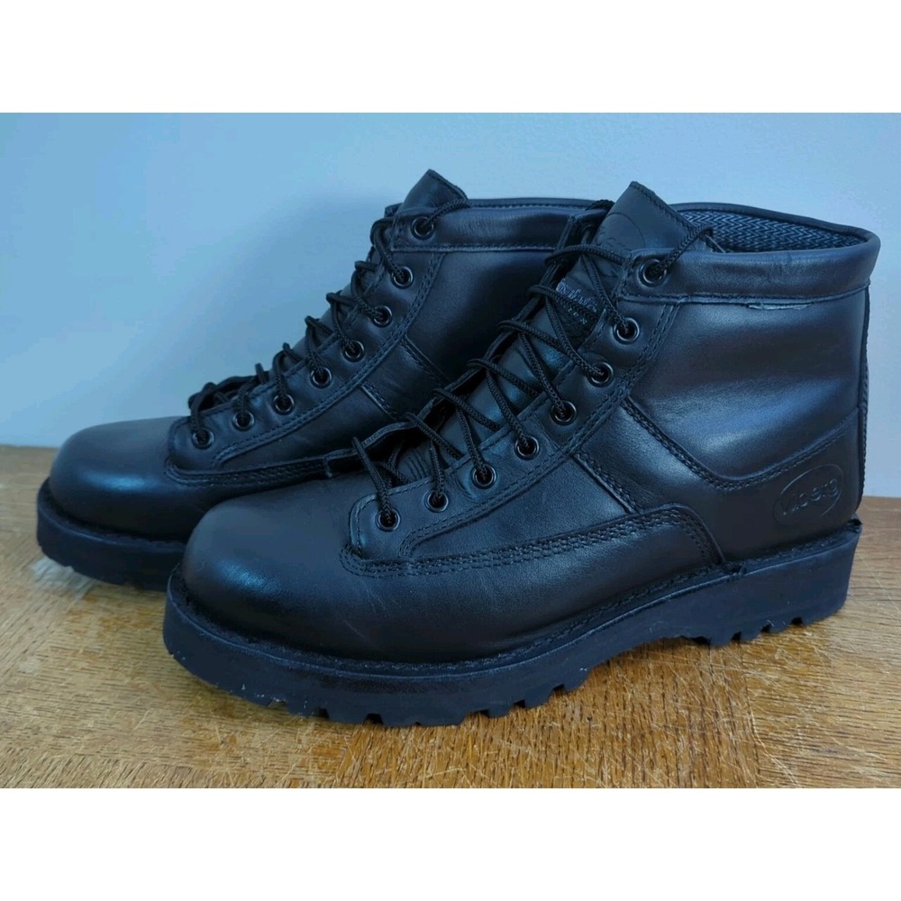 VIBERG "Regina" 6" Work Boots Men's U.S 9.5D Black Leather - Soft Toe
